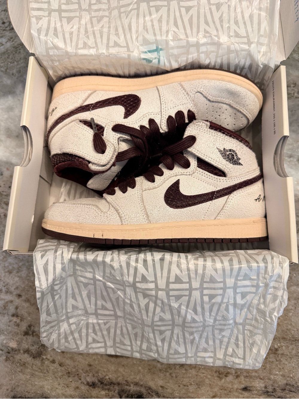 Kids 3Y Nike Air Jordan 1 A Ma Maniére Sneakers